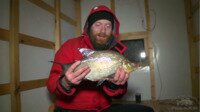 Видео Ловля леща на озере Волго зимой